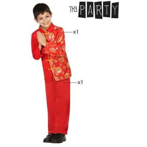 Svečana odjeća za djecu Kinez Crvena 3-4 Godine slika 4