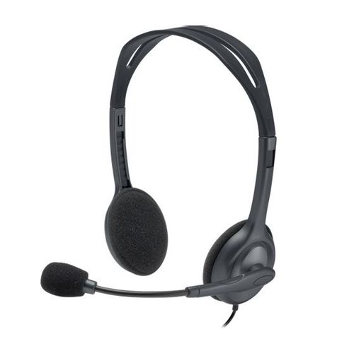 Logitech slušalice H111 black slika 1