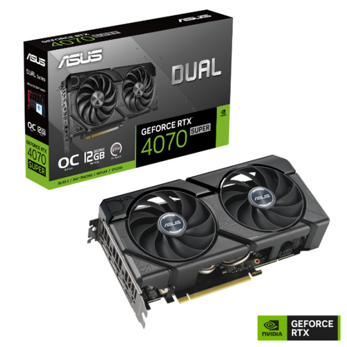 Asus RTX4070 Dual EVO OC 12GB GDDR6X, RTX4070-O12G-EVO slika 1