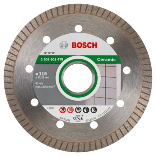 Bosch Dijamantna rezna ploča Best for Ceramic Extraclean Turbo slika 1