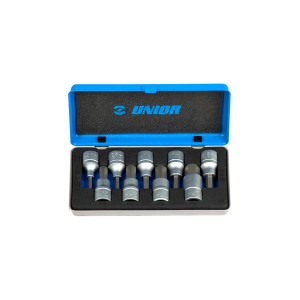 Unior - Garnitura nasadnih imbus ključeva 1/2" u metalnoj kutiji 192/14