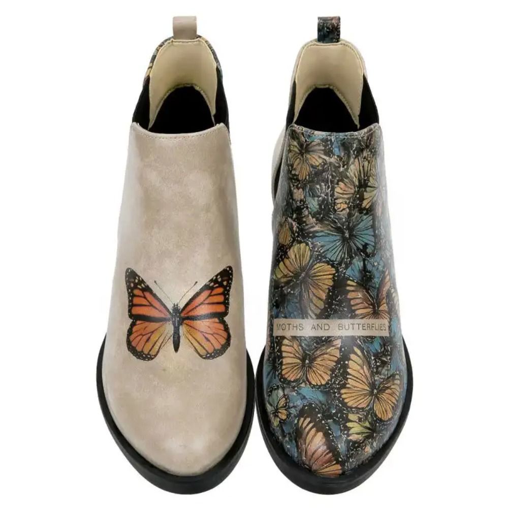 DOGO Gležnjerice Eve Boots Moths and Butterflies slika 2