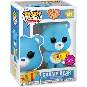 POP figure Care Bears 40th Anniversary Champ Bear Chase