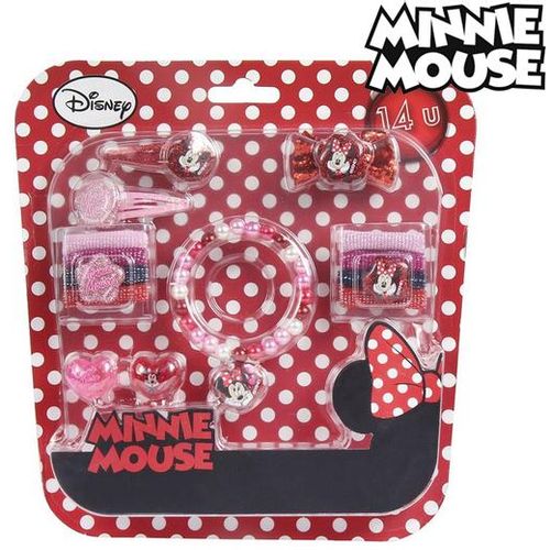 Set za Friziranje Djece Minnie Mouse 75421 (14 pcs) slika 1