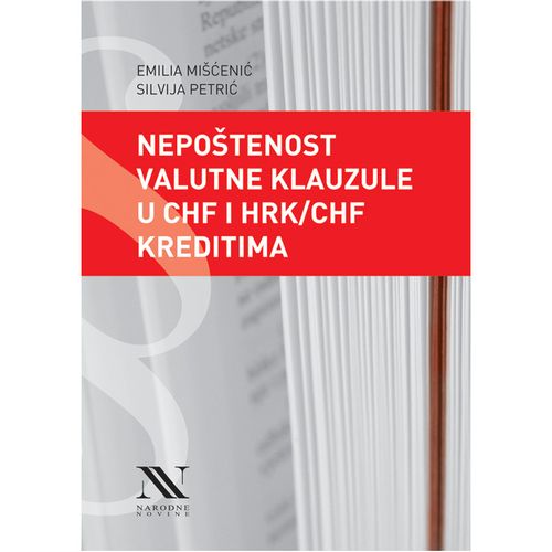 Nepoštenost valutne klauzule u CHF i HRK/CHF kreditima slika 1