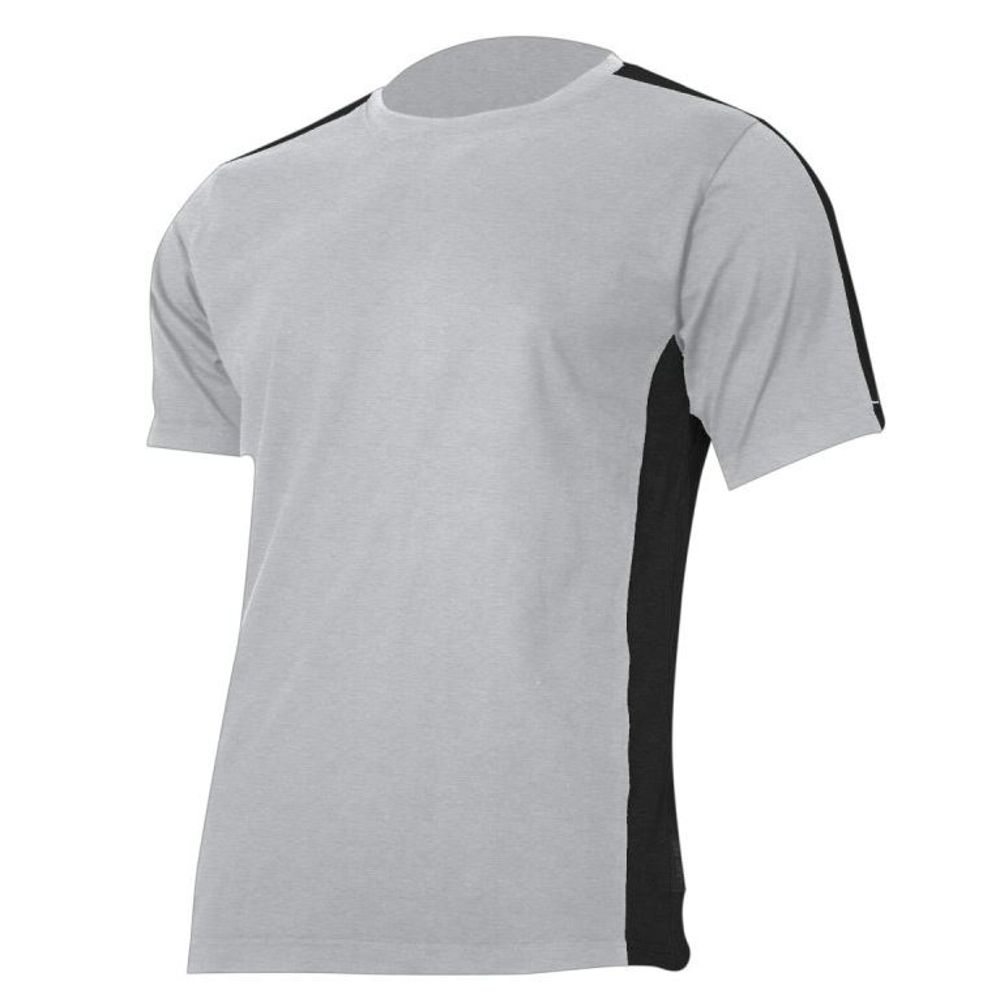 Majica kratkih rukava 180g/m2, sivo-crna, 3XL, CE, LAHTI PRO L4022806 slika 1