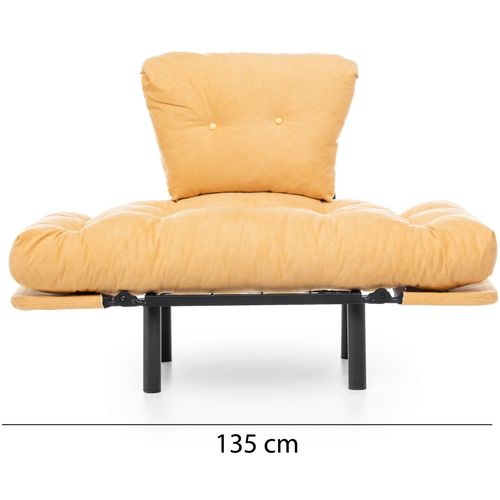 Atelier Del Sofa Fotelja, Senf, Nitta Single - Mustard slika 13