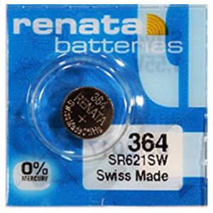 Renata baterija 364 1,55V Srebro oksid dugme baterija za SAT, Pakovanje 1kom