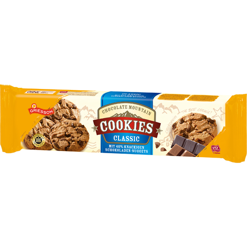 Griesson choco mountain cookies classic 150 g slika 1