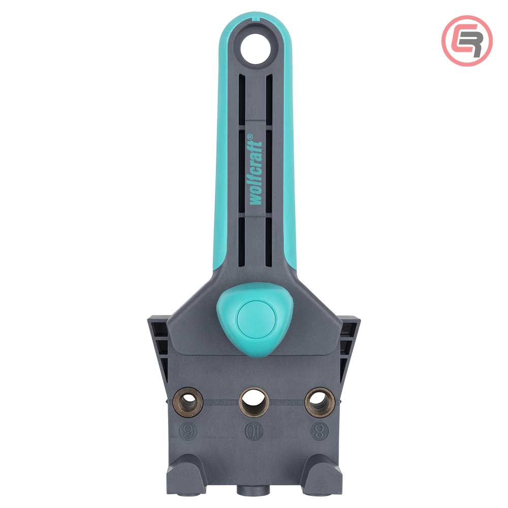 Wolfcraft Šablon Za Tiplanje Plastični fi 6, 8, 10mm - 4640000 slika 2