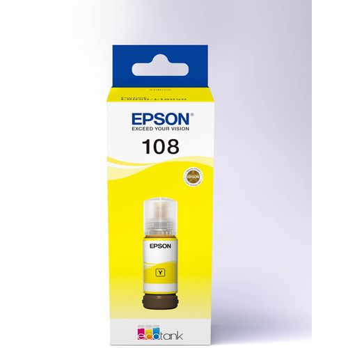 Tinta Epson 108 EcoTank Yellow slika 1