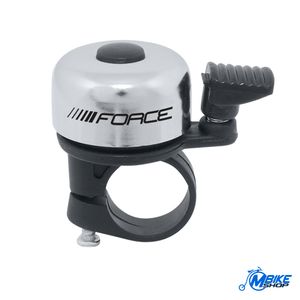 Force Zvonce za bicikl Mini Steel Silver
