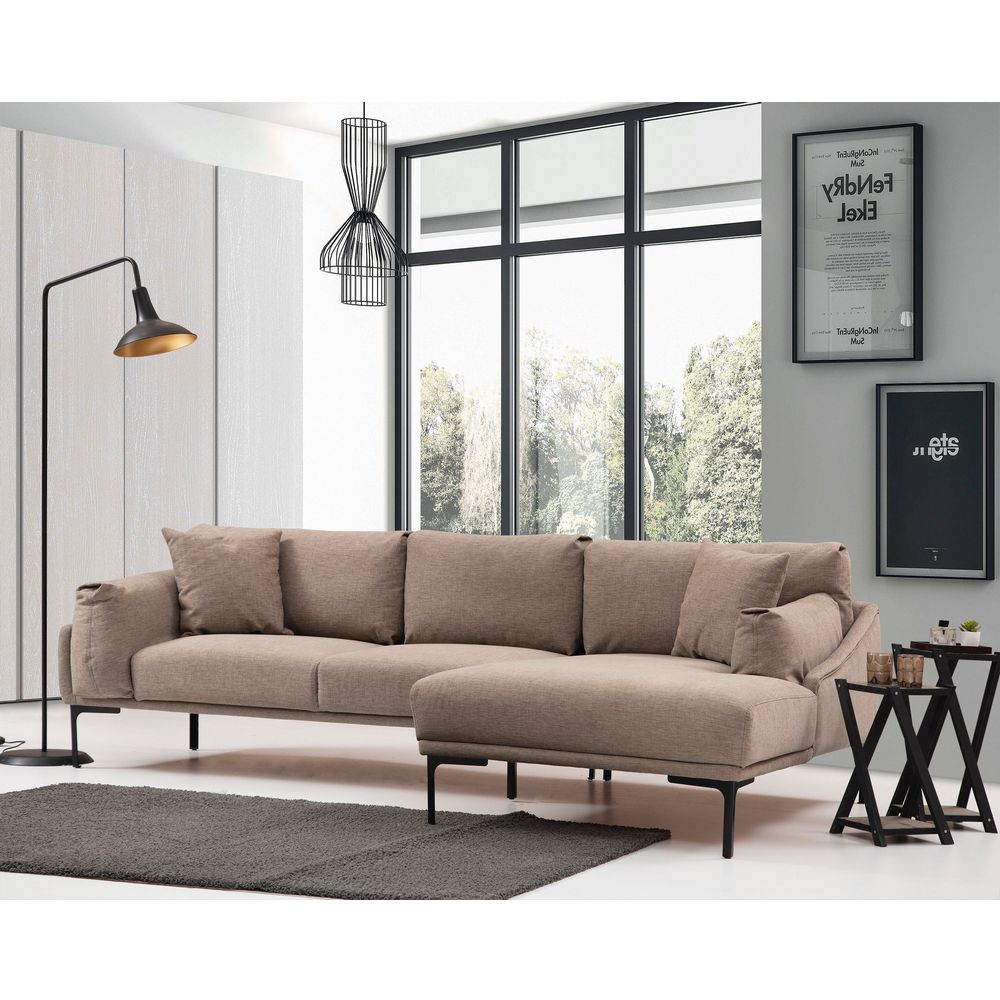 Leo Kutna Sofa Desna - Mocha slika 1