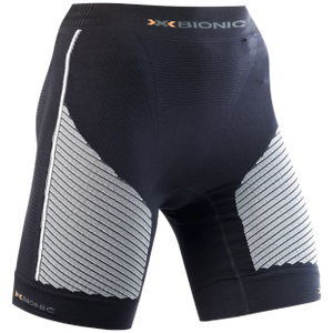 X-Bionic Running Pants Short W Black/Pearl Grey