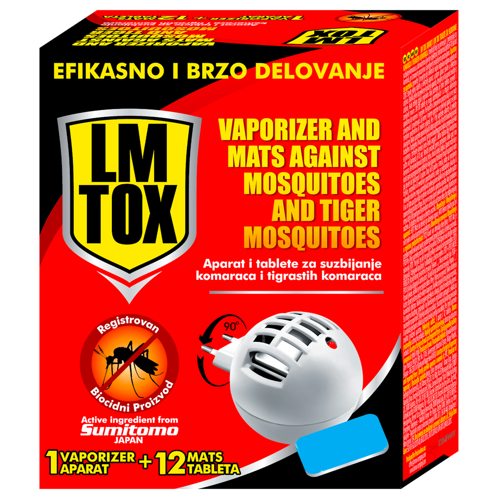 LMX Tox aparat + tablete protiv komaraca 12 kom slika 1