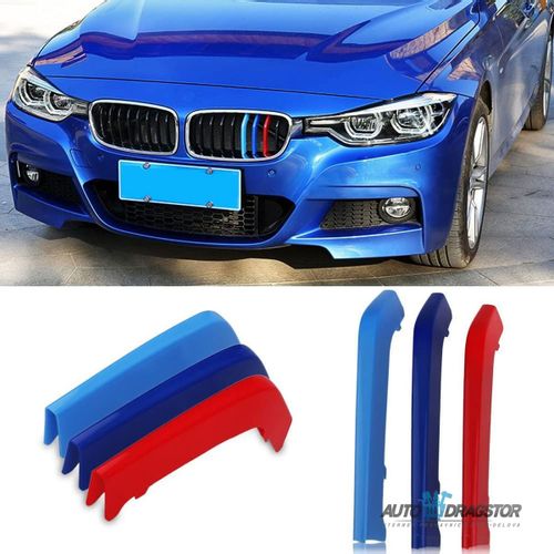 BMW 3 F30 2013-2017 M LOGO LAJSNE MASKE 11 REŠETKI slika 8