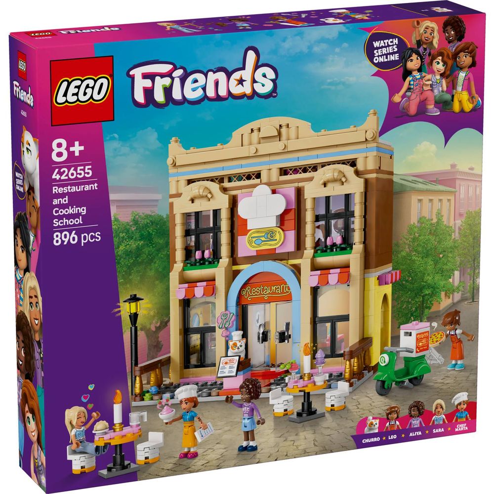 LEGO 42655 Restoran i kulinarska škola slika 1