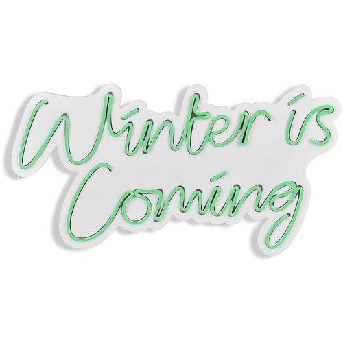 Wallity Ukrasna plastična LED rasvjeta, Winter is Coming - Green slika 6
