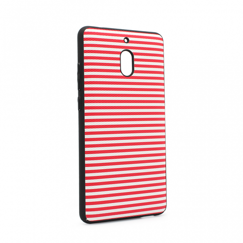 Torbica Luo Stripes za Nokia 2.1 2018 crvena slika 1