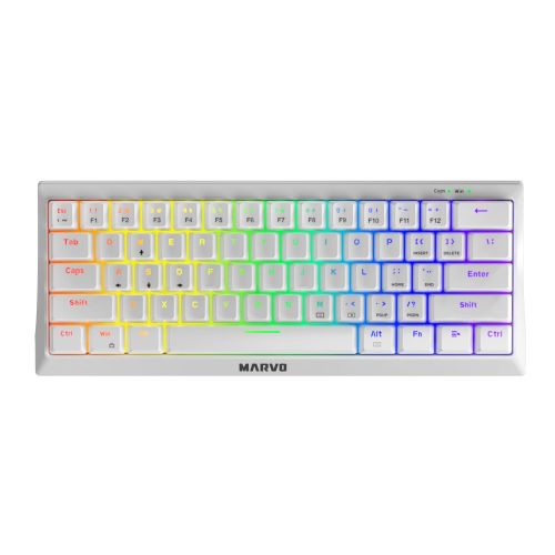 MARVO KG962 MECHANICAL KEYBOARD - WHITE slika 1