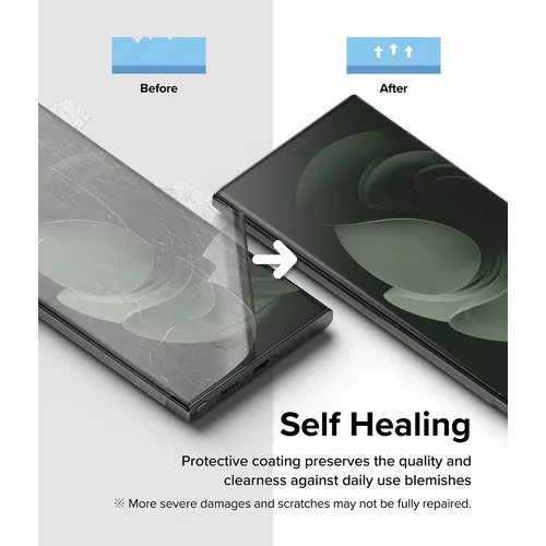 Ringke Dual Easy WingFull 2 kom. za Samsung Galaxy S23 Ultra, prozirno slika 5