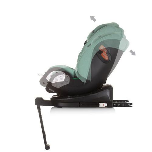 Chipolino autosjedalica I-SIZE 40-150 cm ISOFIX 360 "TOURINO" pastel green slika 4