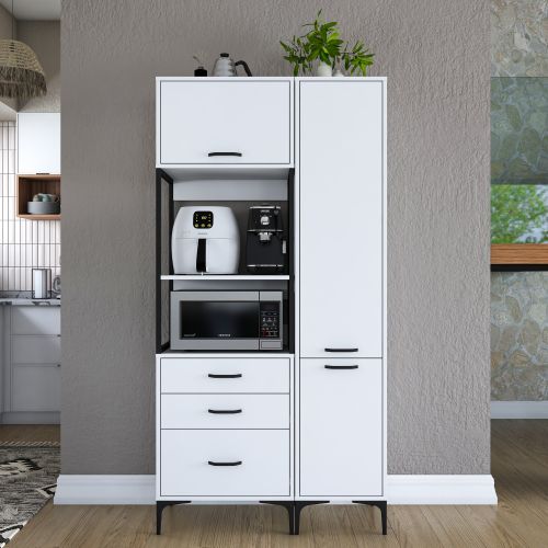 JE143 - 3113 White Multi Purpose Cabinet slika 1