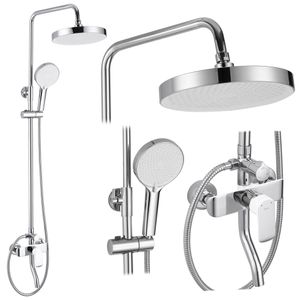 Tuš set REA BLOOM WHITE CHROME