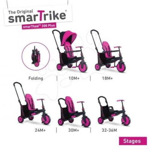 Smart Trike Tricikl Str3 Plus - Pink slika 3