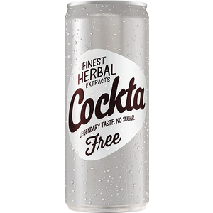 Cockta free 0,33 l limenka