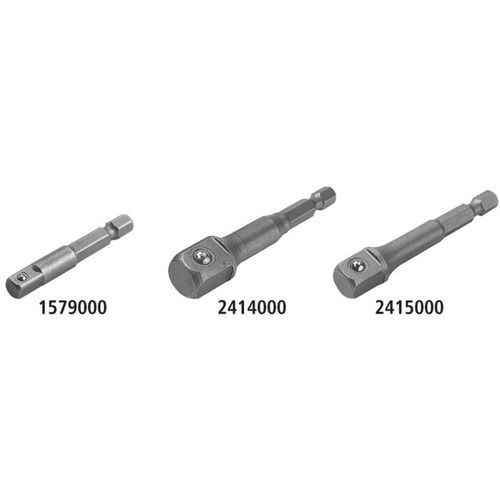 Wolfcraft  2414000 adapter za nasadni ključ   Pogon (odvijač) 1/4'' (6.3 mm) Izlaz 1/2'' (12.5 mm) 72 mm 1 St. slika 1