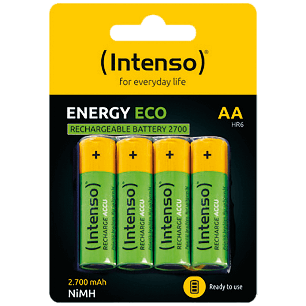 (Intenso) Baterija punjiva AA / HR6, 2700 mAh, blister 4 komada - AA / HR6/2700 slika 1