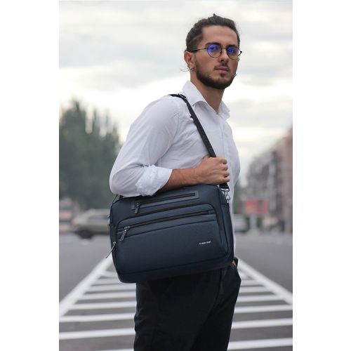 Tigernu Laptop Travel Office Sling Shoulder Messenger Bag T-L5207, plava slika 3