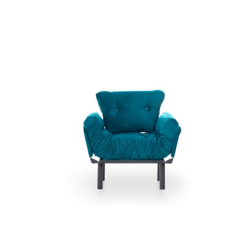 Atelier Del Sofa Fotelja, Petrol Green, Nitta Single - Petrol Green slika 3