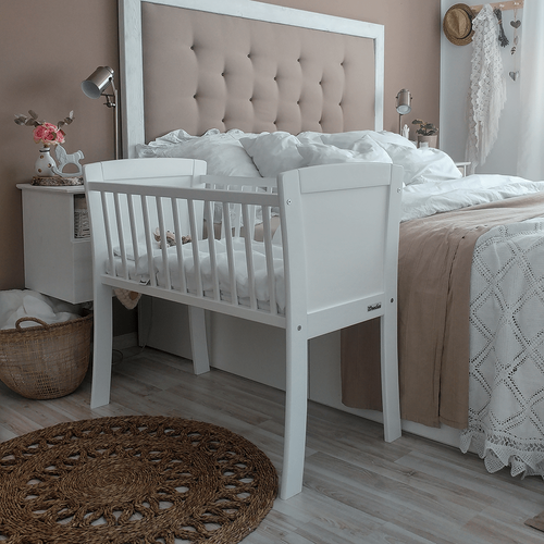 Woodies kolijevka Classic Crib bijela slika 2