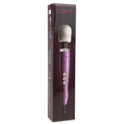 Masažni vibrator Doxy Massager XXL, ljubičasti slika 8