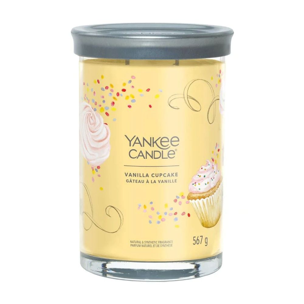 Yankee Candle Mirisna svijeća L, Tumbler Vanilla Cupcake 1630037E slika 1