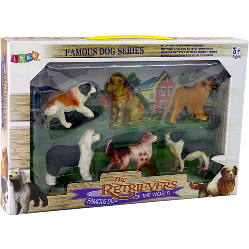 Set figurica psi raznih pasmina 6 kom. slika 3