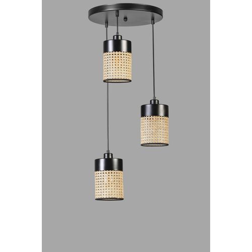 Zeus 8705-3 Rattan
Black Chandelier slika 2