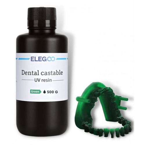 Dental Castable UV Resin 0.5kg - Green slika 1