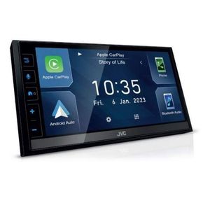 Auto radio JVC KW-M785DBW, 2 DIN, DAB+, Bluetooth, USB, Wireless Apple CarPlay, Android Auto Android Mirroring