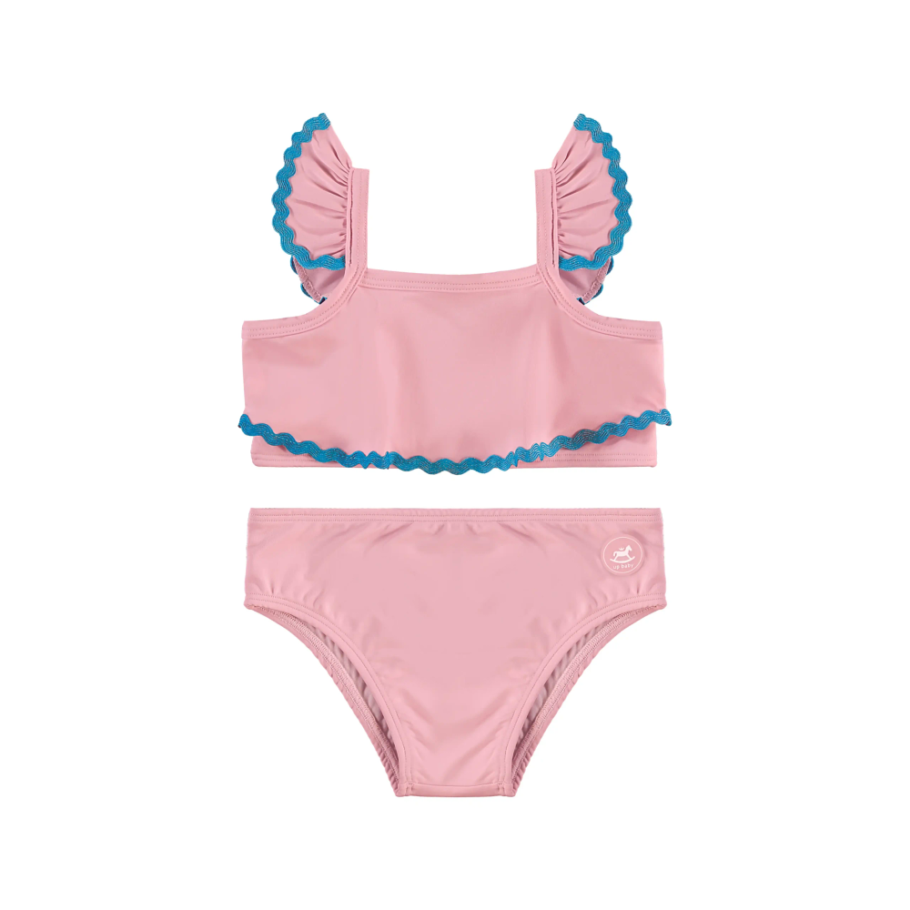 UP Baby kupaći za djevojčice - rozi, 152 cm slika 1