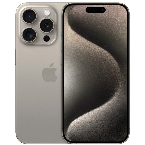 Apple iPhone 15 Pro 1TB (MTVF3SX/A) sivi mobilni 6.1" Hexa Core Apple A17 Pro 8GB 1TB 48Mpx+12Mpx+12Mpx Dual Sim slika 1