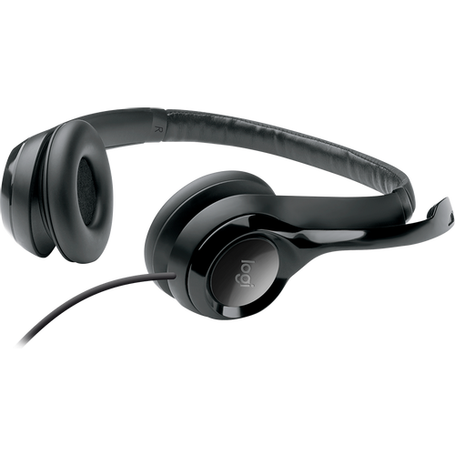 Slušalice Logitech H390, žičane, USB, crne slika 6