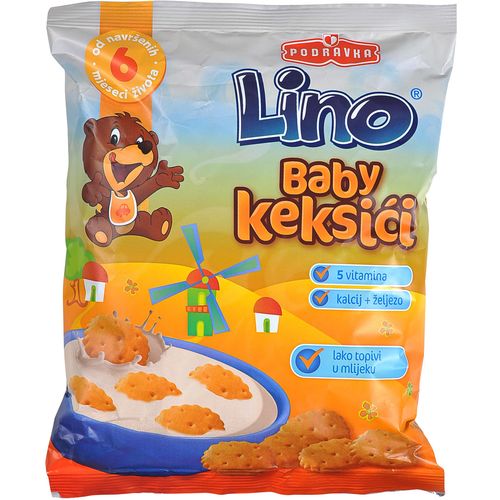 Lino baby keks vrećica 140 g slika 1