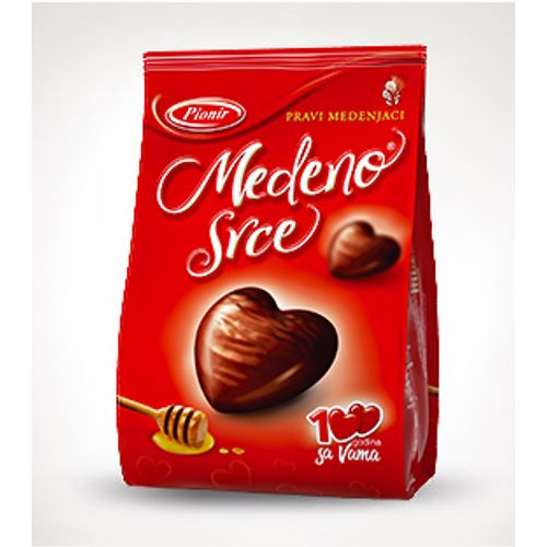 Pionir medenjaci medeno srce 350g slika 1