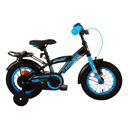 Volare dječji bicikl Thombike 12" crno-plavi slika 1