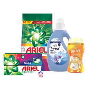 Ariel & Lenor Color Gold Spring set za pranje veša
