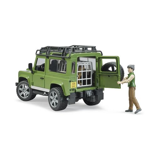 Bruder Džip Land Rover Defender sa figurama slika 3