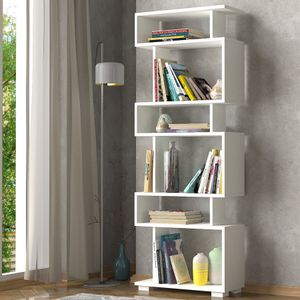 Blok - White White Bookshelf